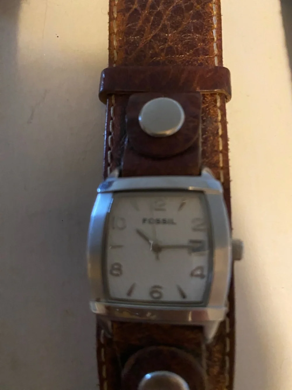 Fossil Triple Leather Watch Strap Set in Tan, Brown and Dark Brown